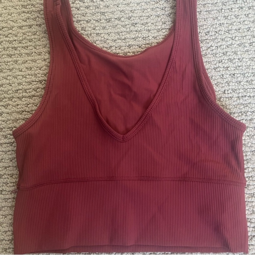 Lulu lemon ribbed crop